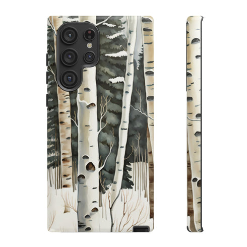 Winter Aspen Trunks - Impact Resistant Phone Case